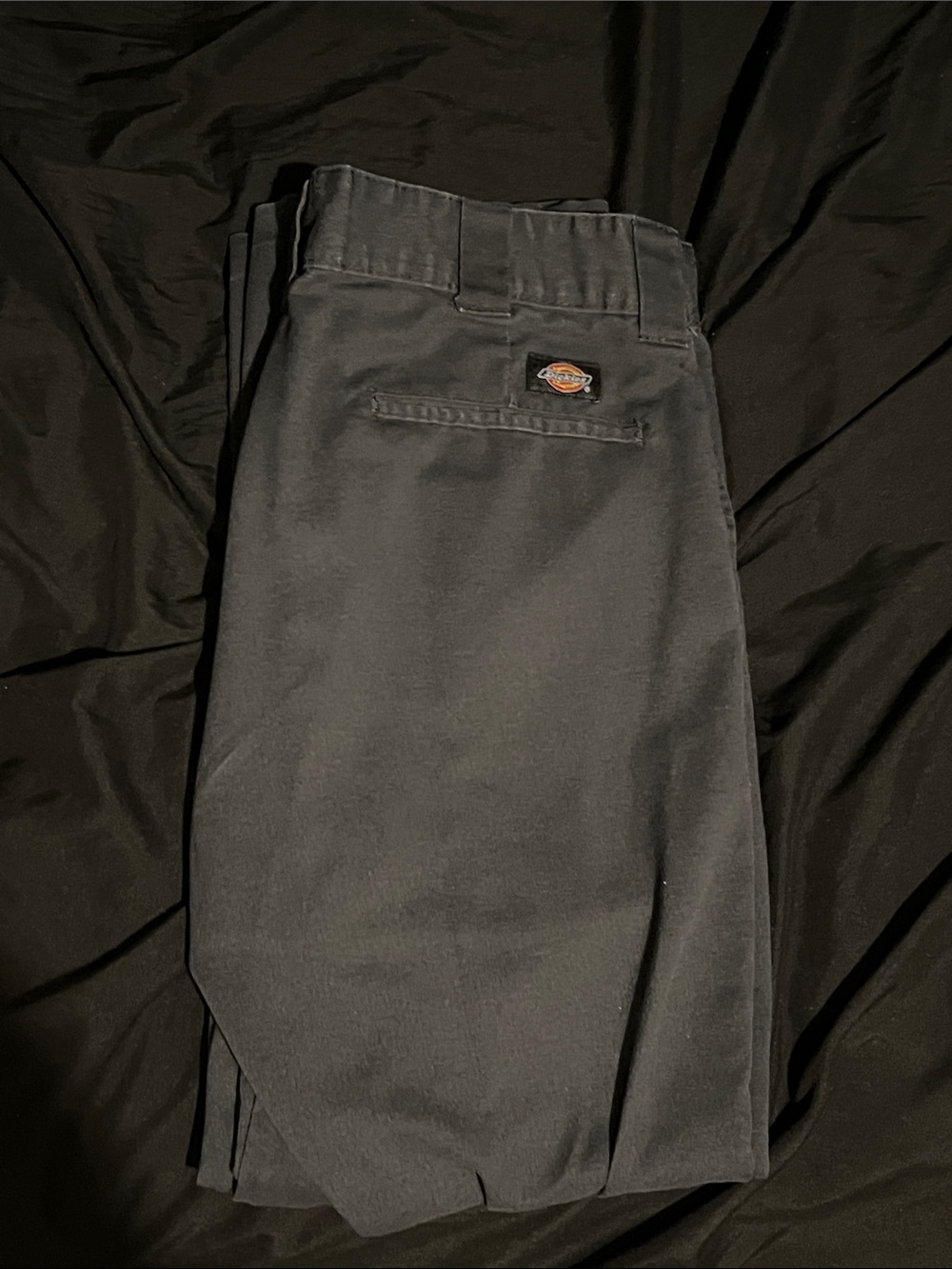 Dickies Men’s Black Chino Pants - Straight Fit Workwear